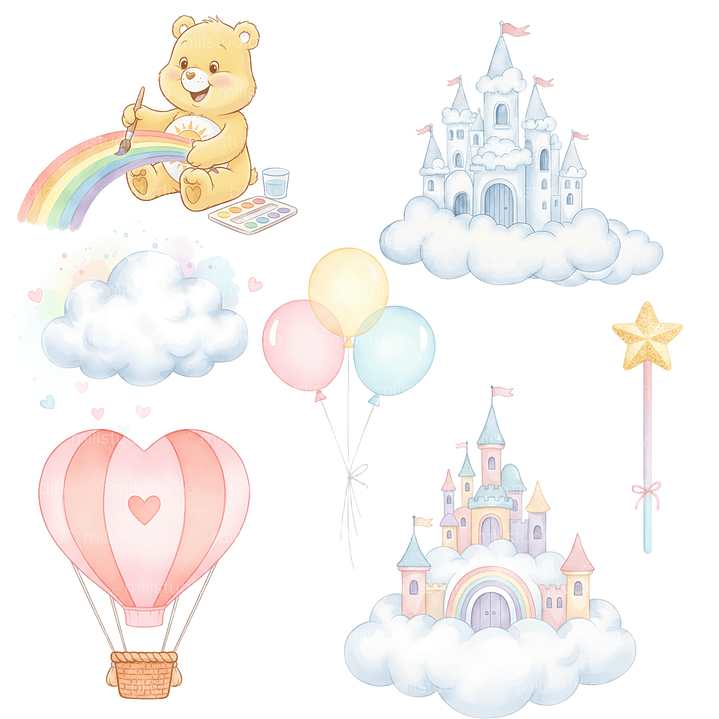 Kit Digital Ursinhos Carinhosos  6