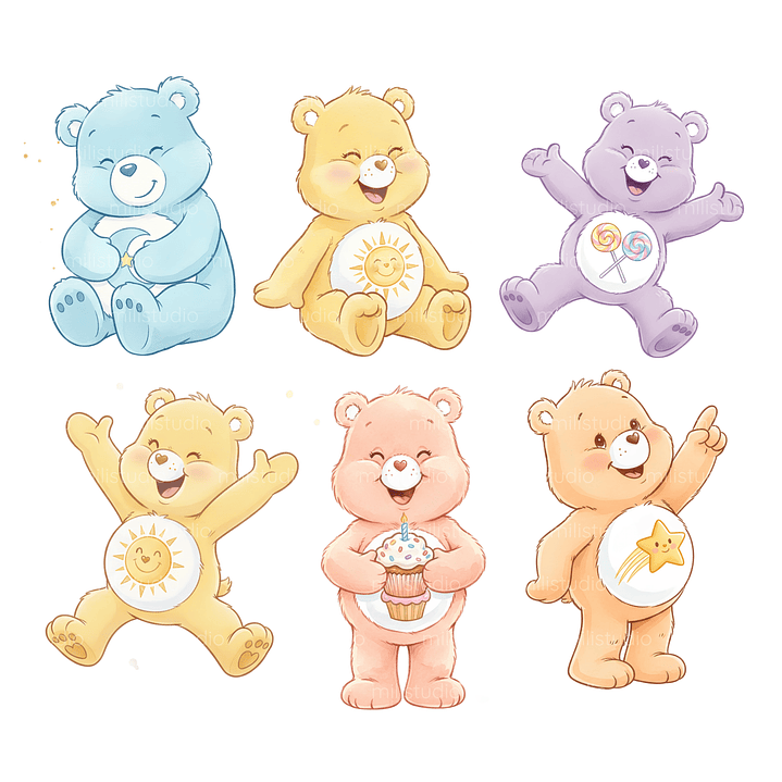 Kit Digital Ursinhos Carinhosos  7