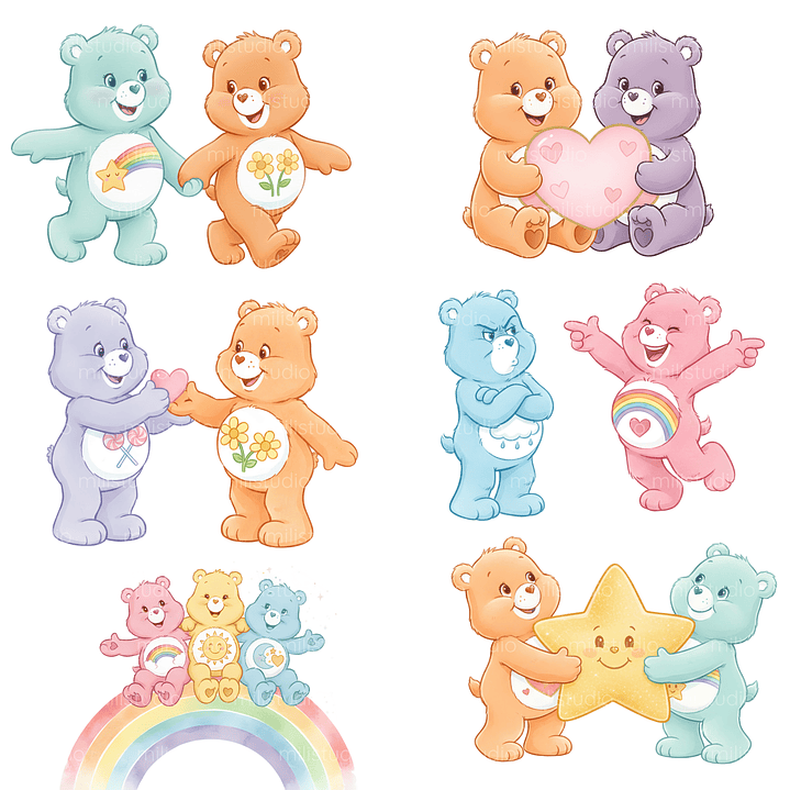 Kit Digital Ursinhos Carinhosos  9