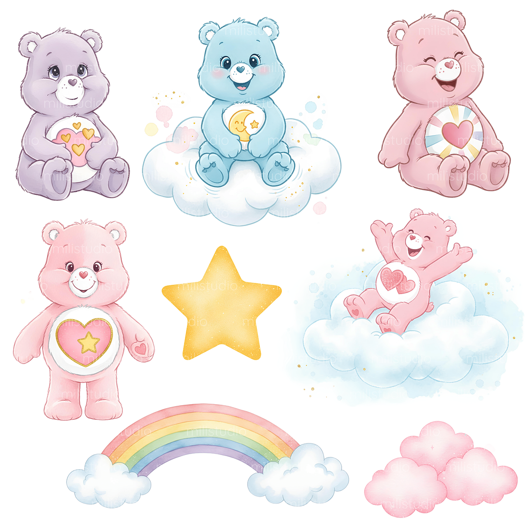 Kit Digital Ursinhos Carinhosos  13