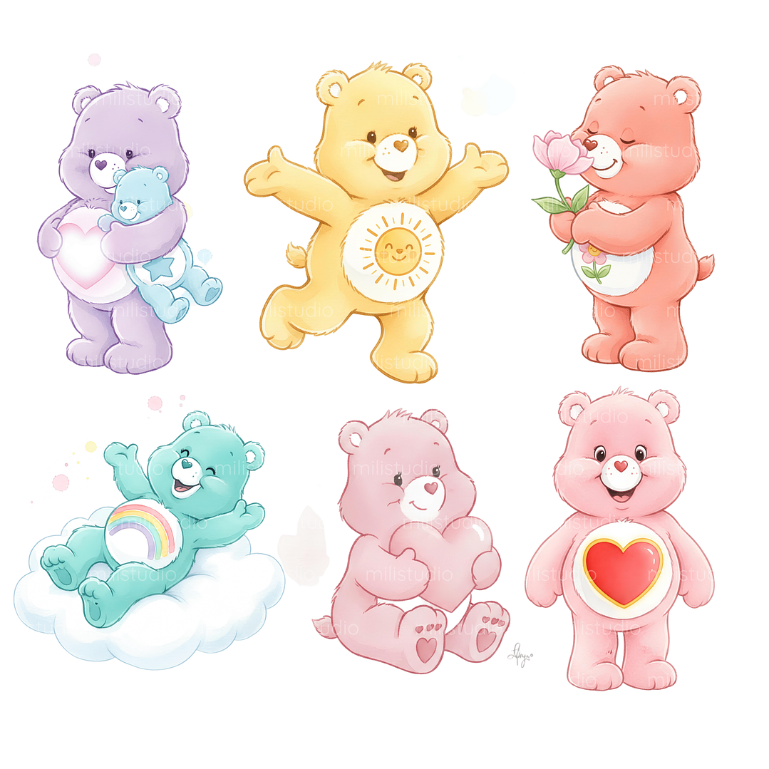 Kit Digital Ursinhos Carinhosos  14