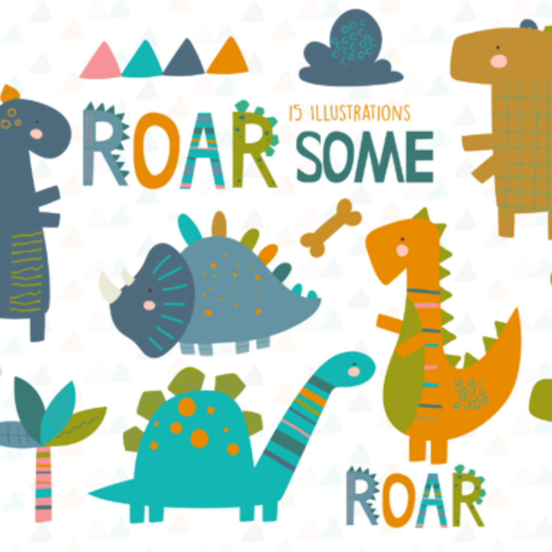 Kit Digital Dinossauro  1