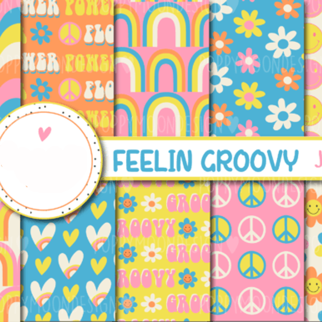 Kit Digital Papeis Figuras Descoladas  1