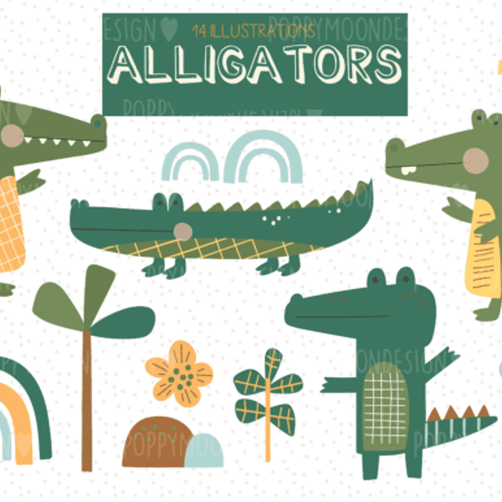 Kit Digital Jacarés  1