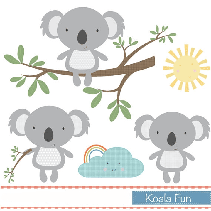 Kit Digital Koala Fofinho 1