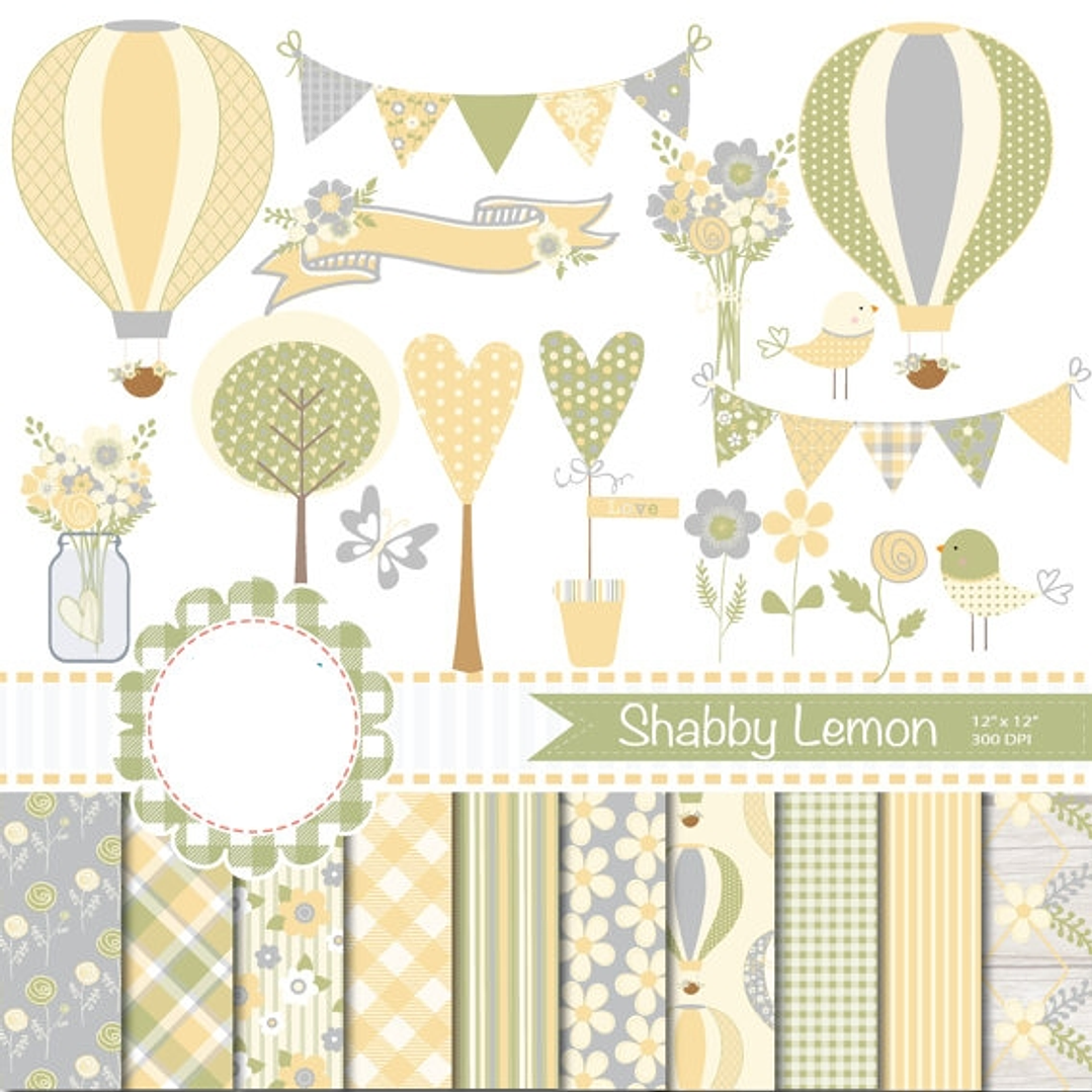 Kit Digital Papeis Decoração  1