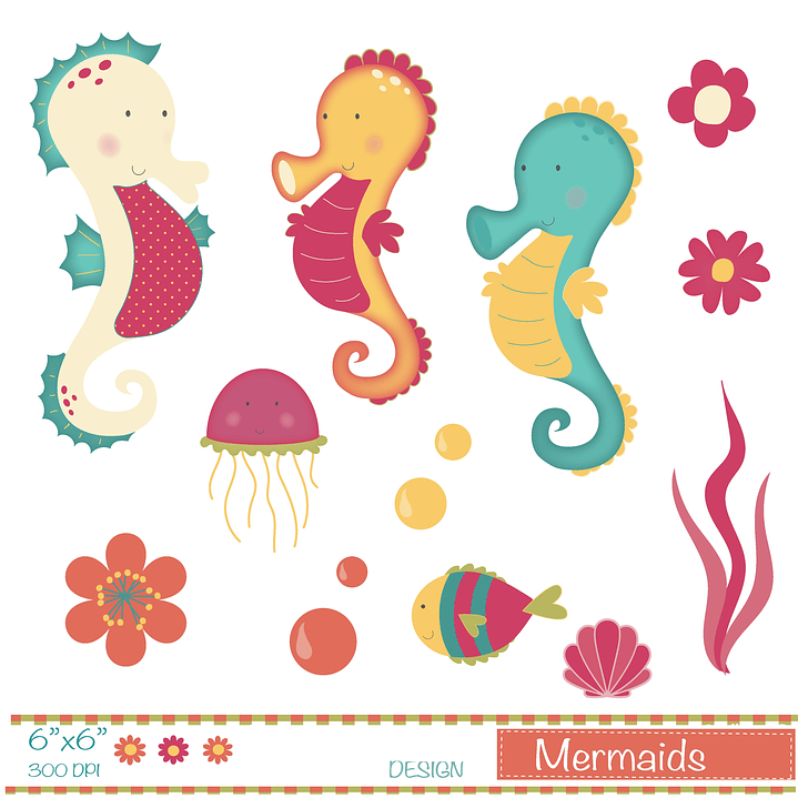 Kit Digital Cavalo Marinho  1