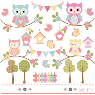 Kit Digital Corujinha de Jardim