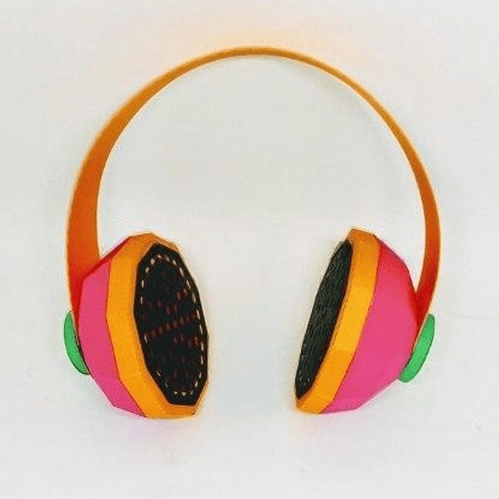 Arquivo de Corte Fone de Ouvido 3D 1