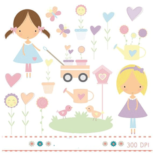 Kit Digital Pequenas Jardineiras 