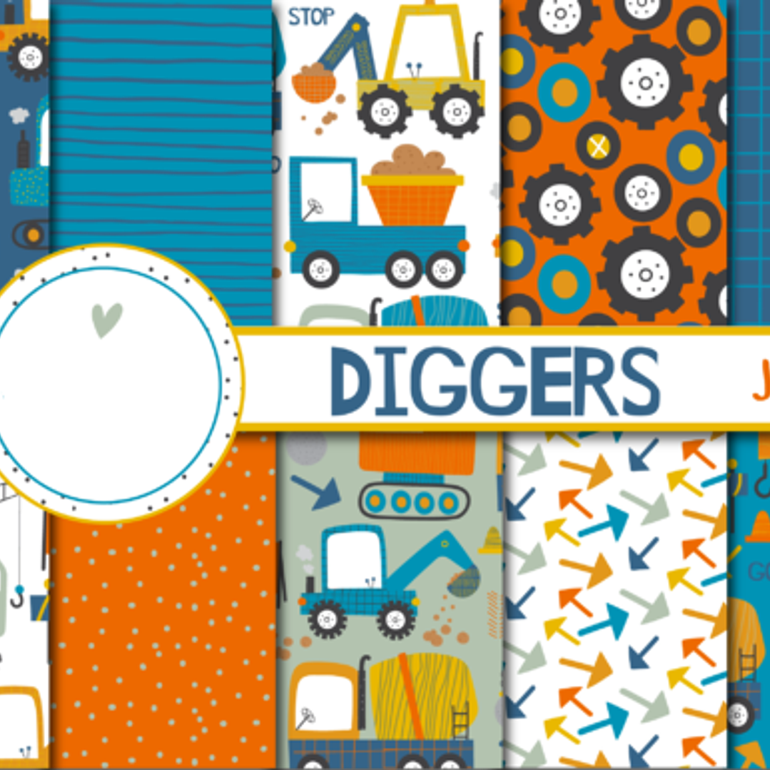 Kit Digital Papeis Tratores  1