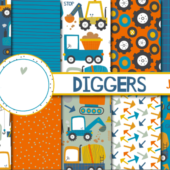 Kit Digital Papeis Tratores  1