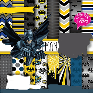 Kit Digital Papeis Batman