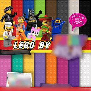 Kit Digital Papeis Lego 
