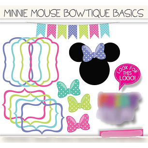 Kit Digital Papeis Minnie