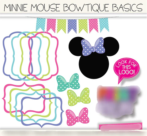 Kit Digital Papeis Minnie
