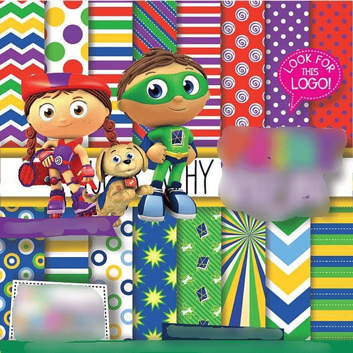 Kit Digital Papeis Super Wy 1