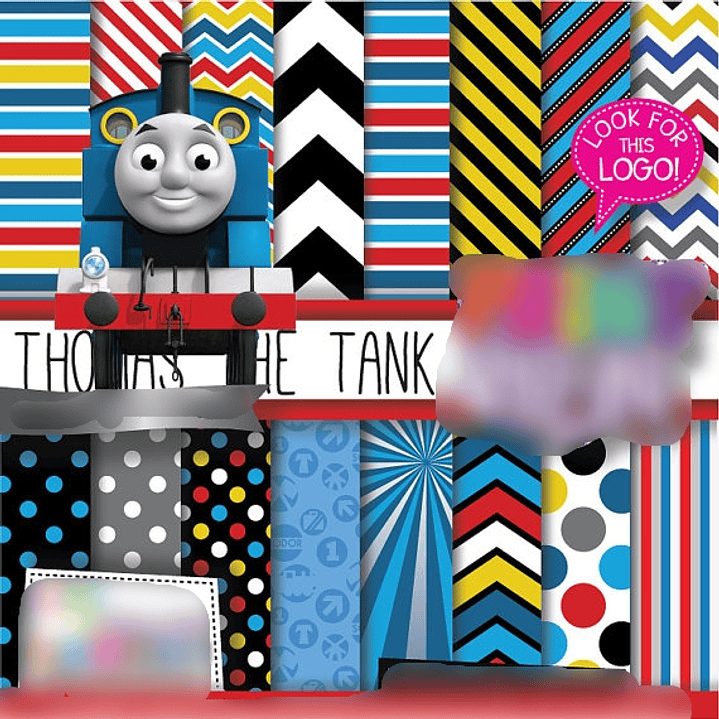 Kit Digital Papeis Thomas O Trem  1