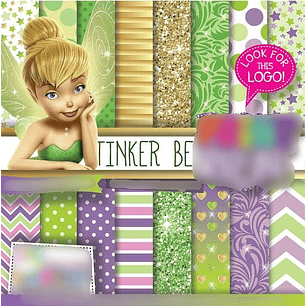 Kit Digital Papeis Tinker Bell 
