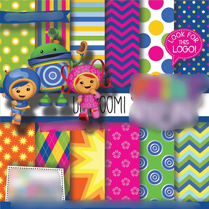 kit Digital Papeis Umizoomi  1