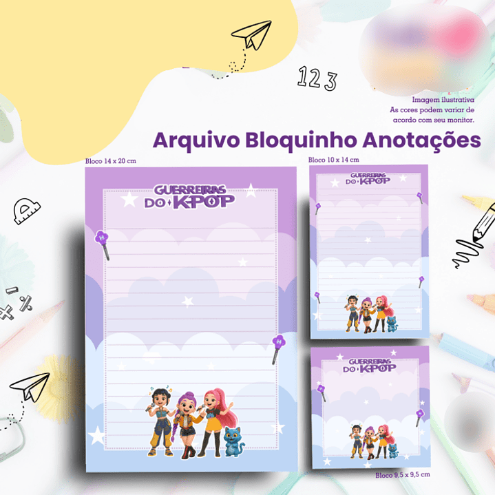 Arquivo Combo Miolo Guerreiras do K-pop 1