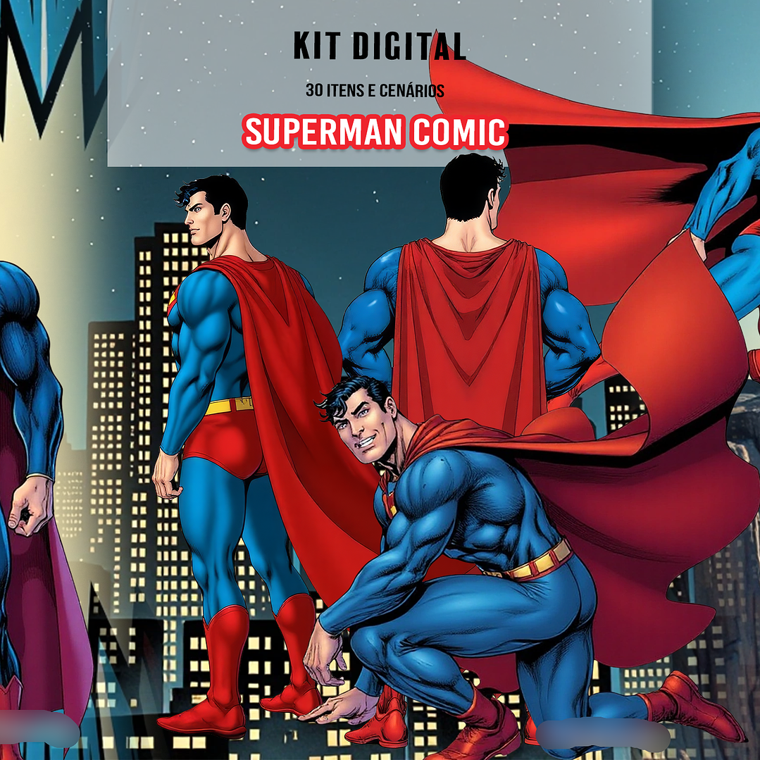 Kit Digital Superman Comic  1