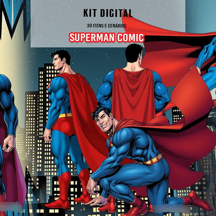 Kit Digital Superman Comic  1