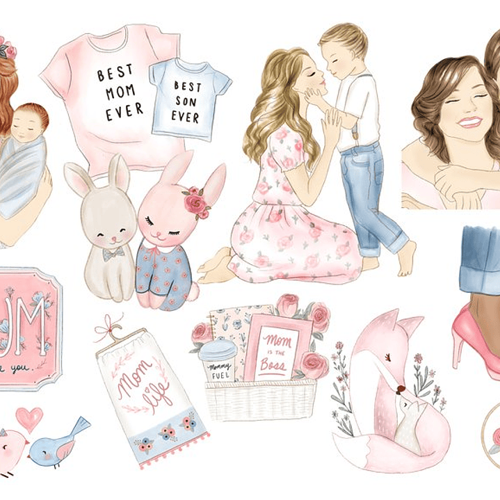 Kit Digital Amor de Filho  1