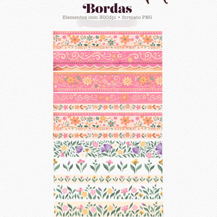 Arquivo Dia da Mulher Flor de Maria - Combo Ilustrações  5