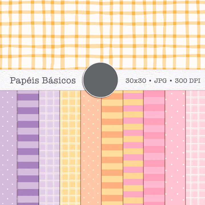 Kit Digital Dia da Mulher Combo Papéis  2