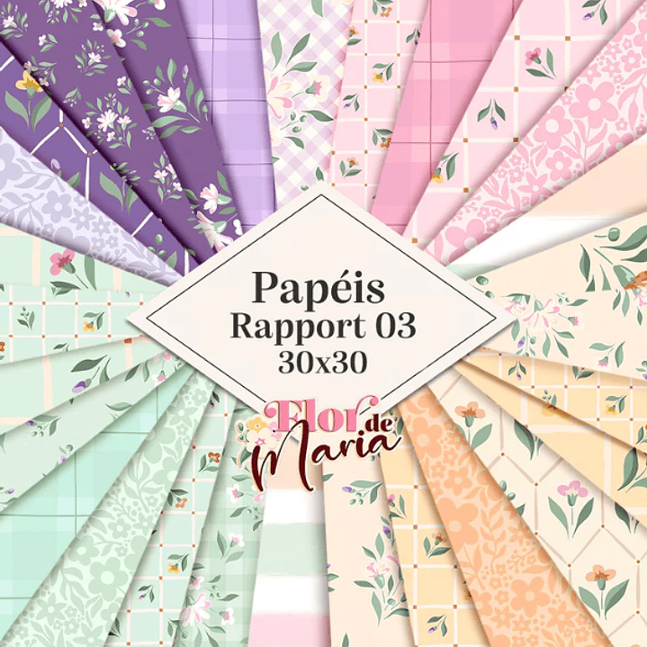 Kit Digital Dia da Mulher Combo Papéis  3