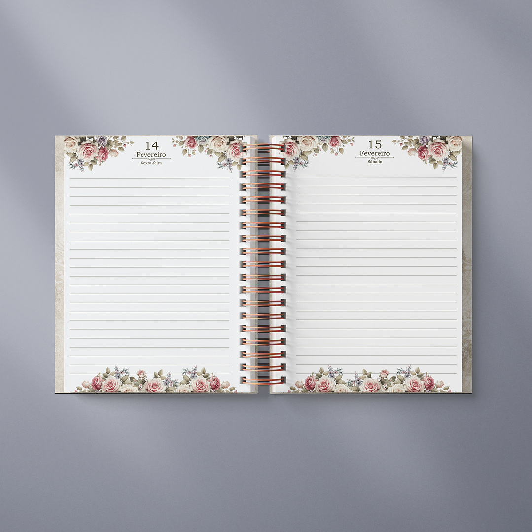 Arquivo Devocional Floral 2026 Wire-O  7