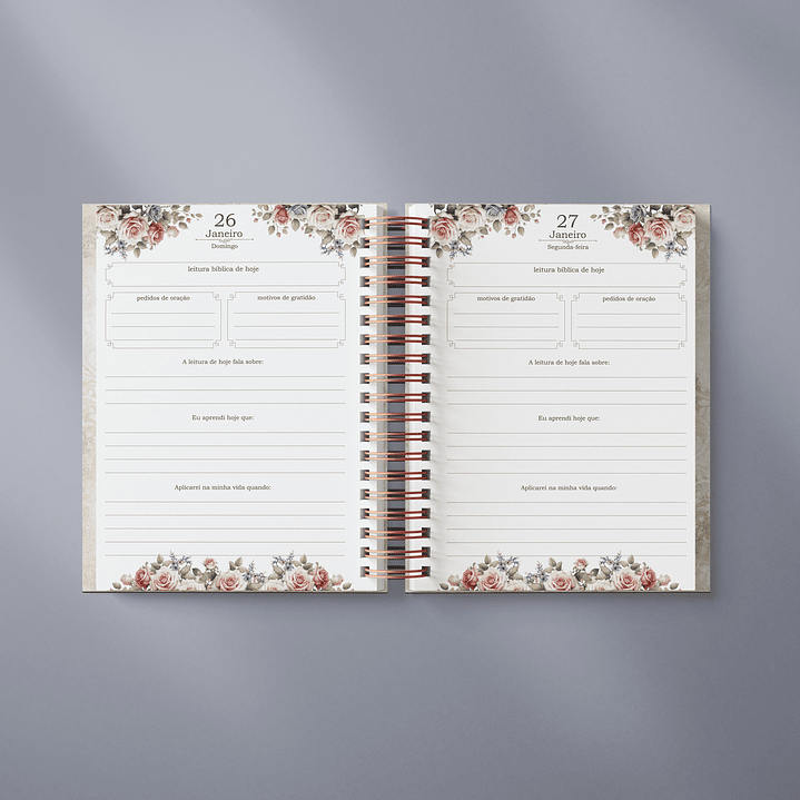 Arquivo Devocional Floral 2026 Wire-O  15