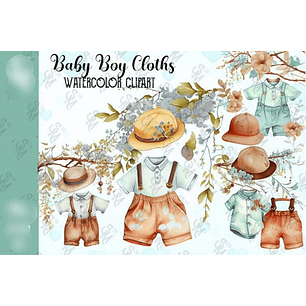 Kit Digital Roupinhas de Bêbê Boy