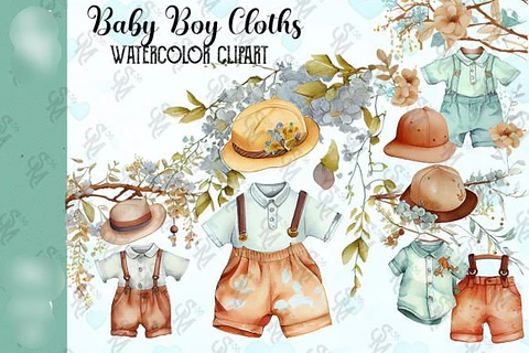 Kit Digital Roupinhas de Bêbê Boy