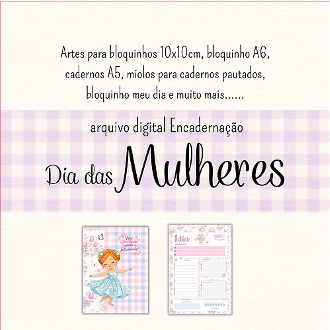 Arquivo Dia da Mulher Combo Encadernação 1