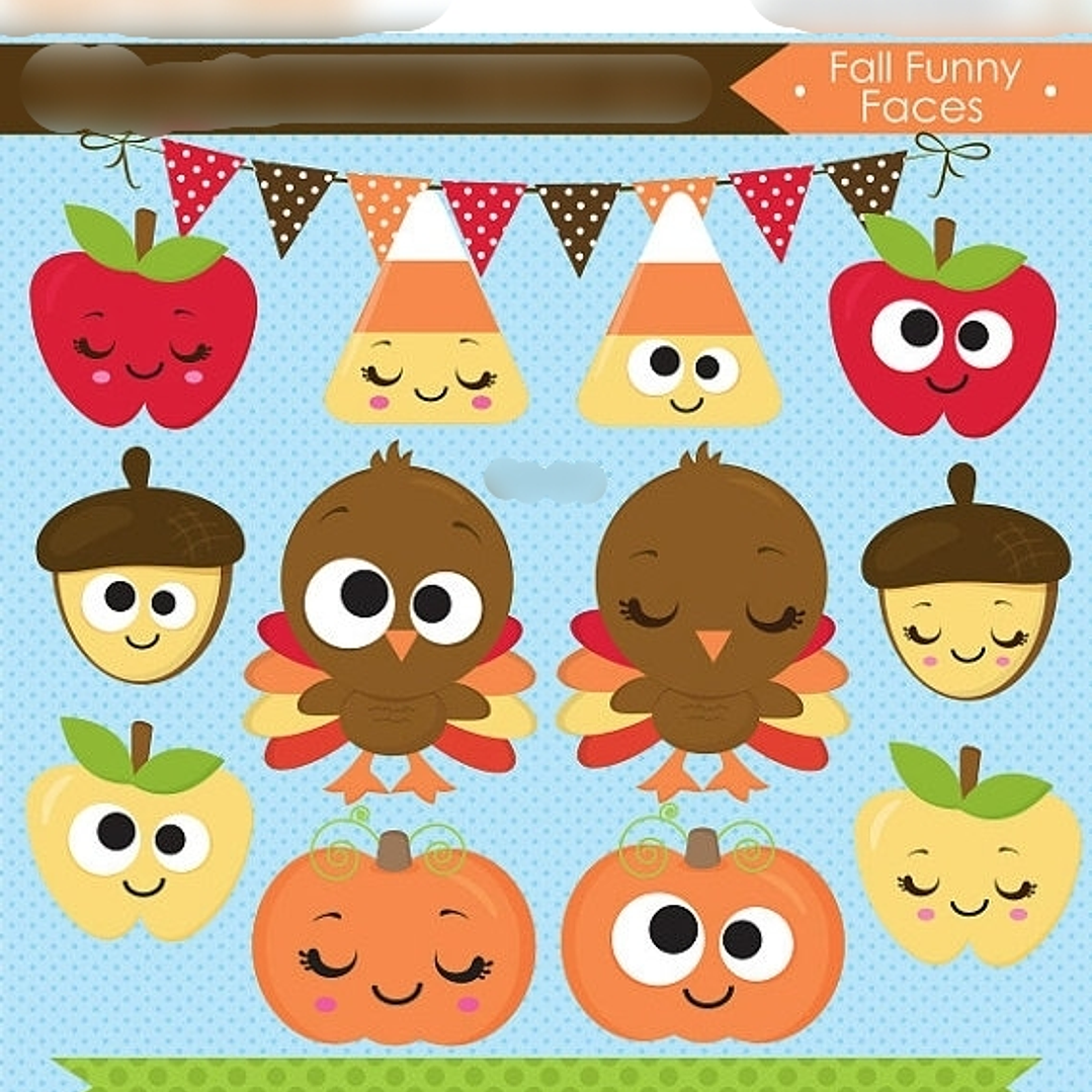 Kit Digital Frutinhas Engraçadas  1