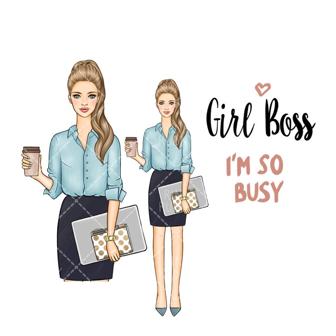 Kit Digital Menina Chefe 1