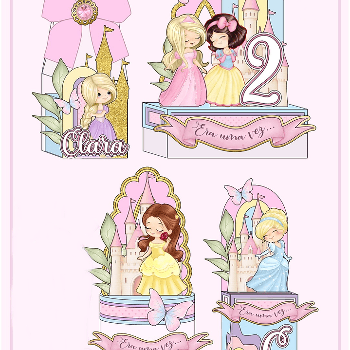 Arquivo de Corte Princesas Disney 37 1