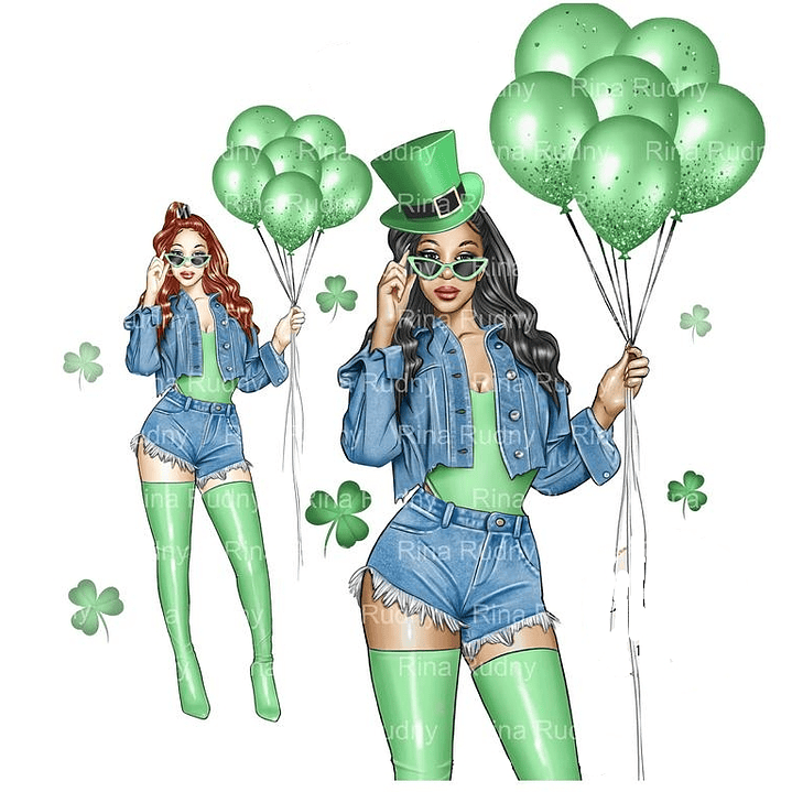 Kit Digital São Patricio Menina  1