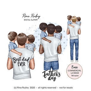 Kit Digital Pai De Menino 