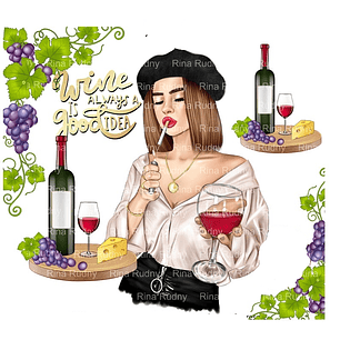 Kit Digital Menina do Vinho 