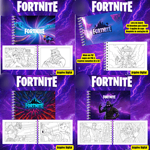 Arquivo Livro de Colorir Fortnite 