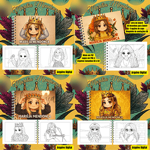 Arquivo Livro de Colorir Marília Medonça 