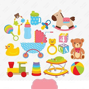 Kit Digital Brinquedos De Bêbê