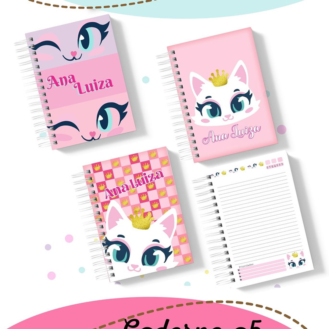 Arquivo Caderno Escolar Gatinha 2026  1