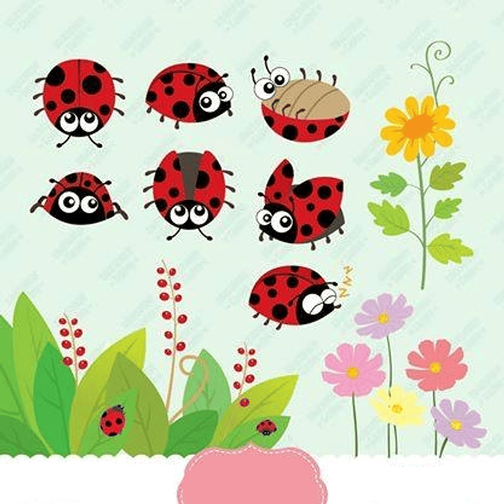 Kit Digital Joaninhas  1