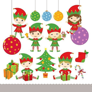 Kit Digital Duendes de Natal