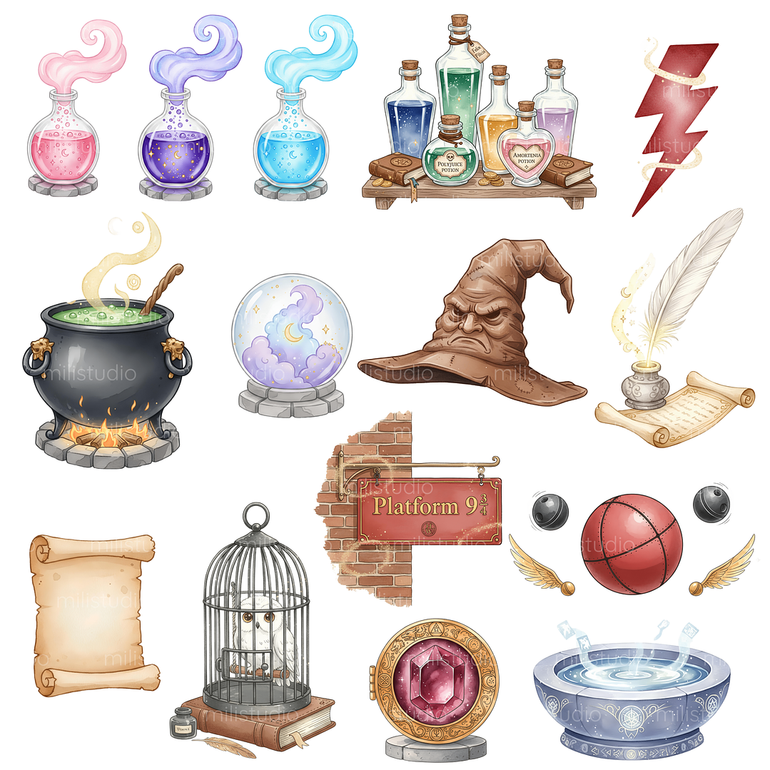 Kit Digital Harry Potter  11