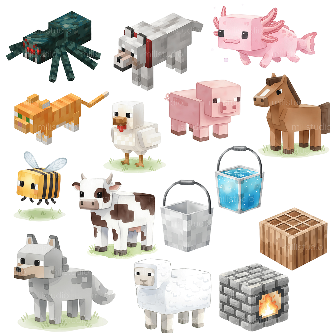 Kit Digital Minecraft 5